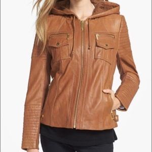 Michael Kors leather jacket